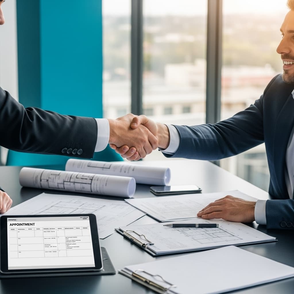 Sample lead documentation showing LA County permit details and verified project information